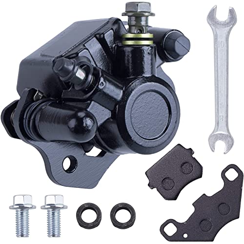 Chinese Rear Brake Caliper Compatible with 90cc 110cc 125cc 150cc 200cc ATV Go Kart Taotao Four Wheeler Coolster Kazuma Roketa Sunl Baja Kinroad Trailmaster XRX 150 250 GT Tomberlin Crossfire