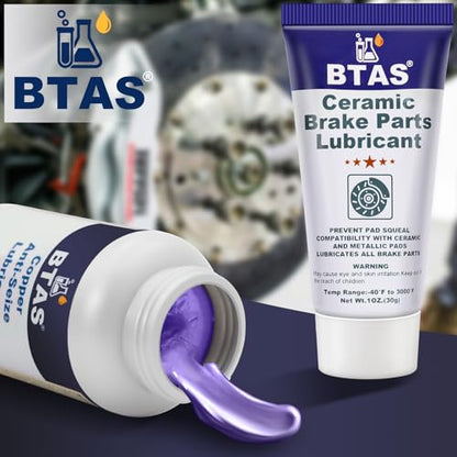 BTAS Brake Grease for Brake Caliper Parts Sliding Pin & Pad Lubricant 1oz - size: 1 oz