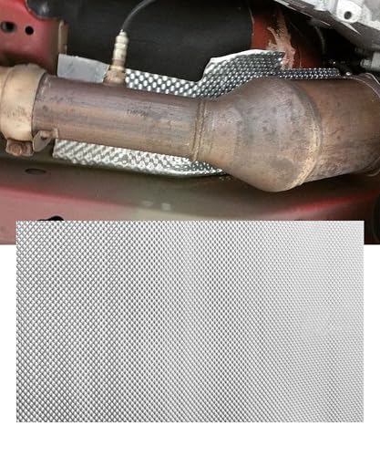 Car Heat Shield,Automotive Replacement Exhaust Heat Shields,Car Accessories Aluminum High Temperature Thermal Barrier Exhaust Electrical,Fit for Mufflers,Fuel Tanks (40 * 60cm) - size: 40*60cm