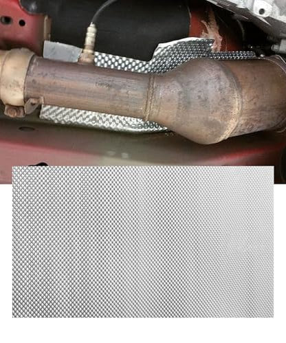 Car Heat Shield,Automotive Replacement Exhaust Heat Shields,Car Accessories Aluminum High Temperature Thermal Barrier Exhaust Electrical,Fit for Mufflers,Fuel Tanks (40 * 60cm) - size: 40*60cm