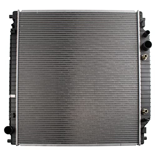 TRQ Radiator Upper Lower Diesel Aluminum Core 6.8L V10 7.3L V8 - style: RDA82614