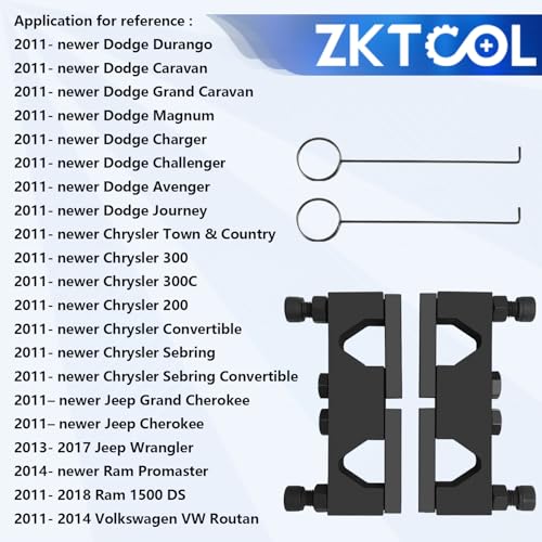 ZKTOOL 3.6 Pentastar Timing Tool Kit for Jeep Chrysler Dodge VW 2011-2019 - color: BLUE PRO