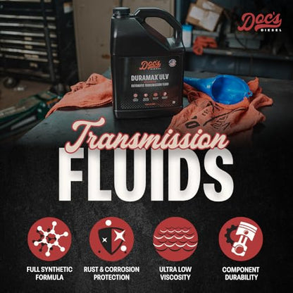Doc’s Diesel DEXRON ULV High Mileage Full Synthetic Automatic Transmission Fluid, 2-Gallons - color: Dexron ULV, size: 2-Pack