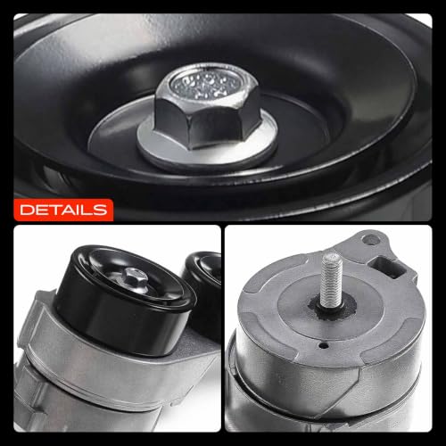 A-Premium Belt Tensioner Assembly with Pulley Compatible with Honda, Acura - style: Accord 2008-2012 (3.5L) w/Manual Trans.