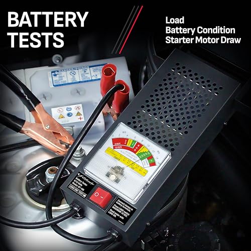 Schumacher Electric Battery Load Tester, 6V/12V – BT-100 - size: Analog / BT-100