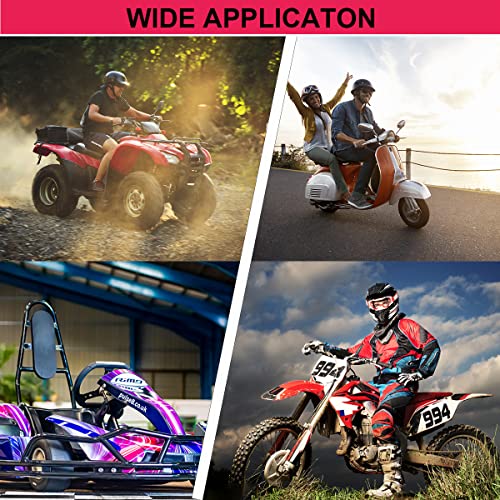 4 Pack Ignition Key Switch with Cap for 50cc 70cc 90cc 110cc 125cc 150cc 200cc 250cc TaoTao SUNL ATV Dirt Bike Electric Scooter 4 Wheeler Chinese Quad