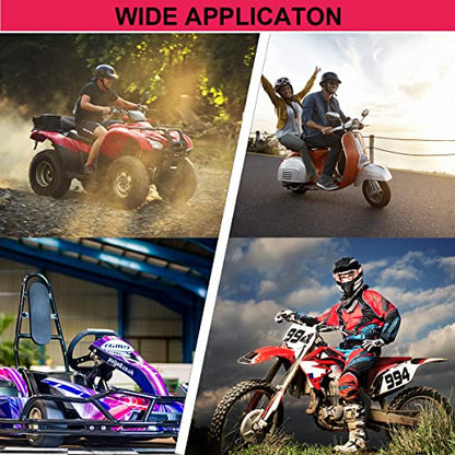 4 Pack Ignition Key Switch with Cap for 50cc 70cc 90cc 110cc 125cc 150cc 200cc 250cc TaoTao SUNL ATV Dirt Bike Electric Scooter 4 Wheeler Chinese Quad