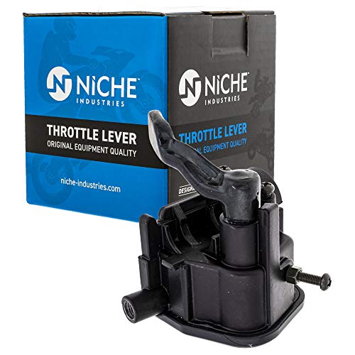 NICHE Thumb Throttle Control Lever Assembly for Yamaha Big Bear Tracker Breeze 4KB-26250-11-00