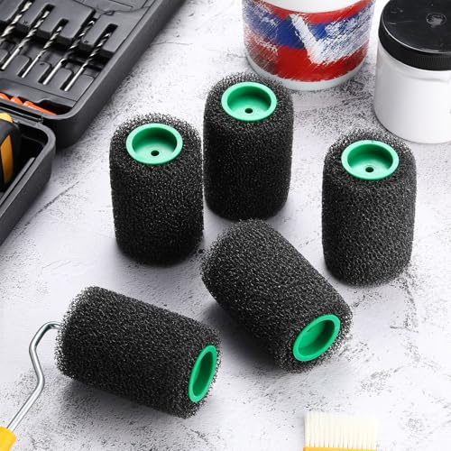 Teenyyou 12 Pcs 3.9" Textured Bed Liner Roller Covers Quick Dry Roll on Bed Liner Kit for Truck Coatings Create Textured Effects Use Paint and Non Skid Protective Coatings to Cr