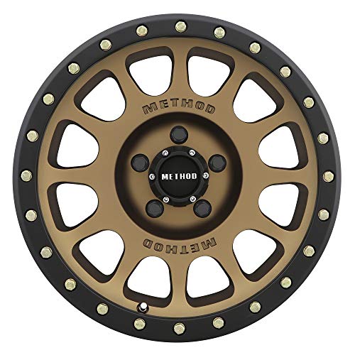 Method Race Wheels 305 NV Method Bronze/Black Street Loc 17x8.5" 5x5.5", 0mm offset 4.75" Backspace, MR30578555900 - color: Method Bronze/Black Street Loc, size: 17x8.5 inches, 5x5.5, 0/4.75"