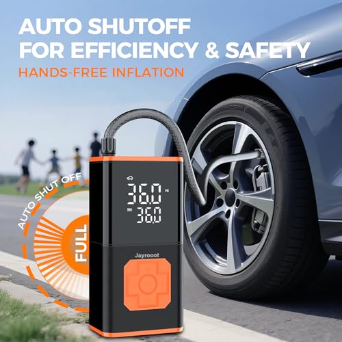 Tire Inflator Portable Air Compressor,150 PSI Cordless Bike Pump
