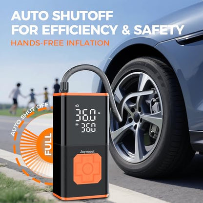 Tire Inflator Portable Air Compressor,150 PSI Cordless Bike Pump