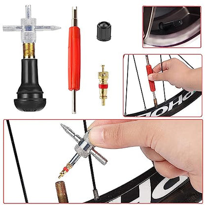 Valve Stem Puller Installer Tool, 10pcs TR412,10pcs TR413,10Pcs TR414