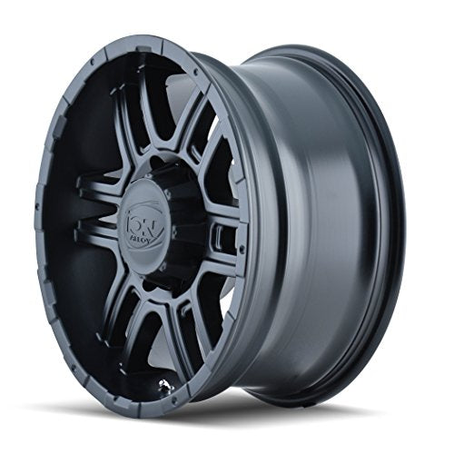 179 16x8, Bolt Pattern: 6x4.5/, Offset: 10, MATTE BLACK, set of 1