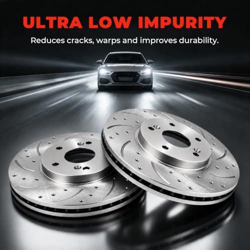 11.81 inch Front Rotors Kits Replacement for Honda Accord 2003-2011 - size: S-31275+P-787