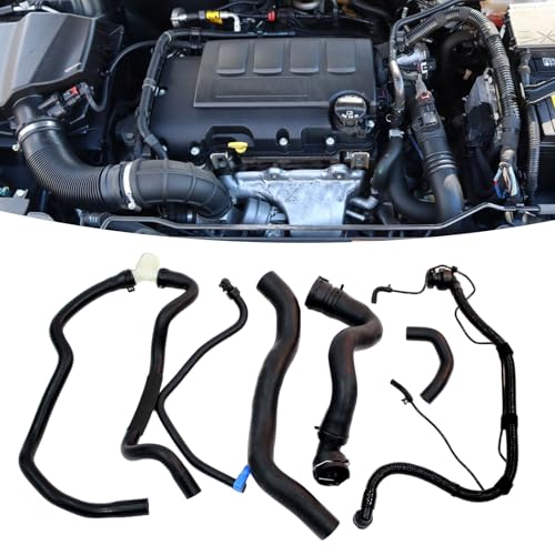 AUCERAMIC Engine Radiator Coolant Set Fit 2011-2016 for Chevy Cruze 1.4L