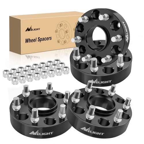 Nilight 6x5.5 Wheel Spacers for Chevy Silverado/GMC Sierra 1500, 4PCS - size: 1999-2019 Chevy Silverado-1.5inch