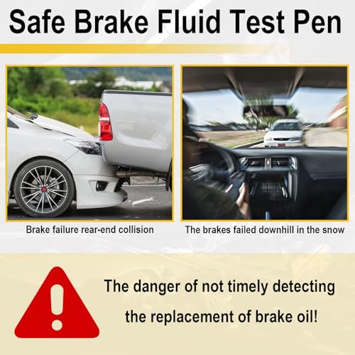 ecocstm 2 PCS Brake Fluid Tester, Brake Fluid Moisture Tester, Brake Tester