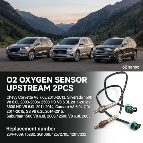 Upstream Oxygen O2 Sensors 2344669 for Corvette Silverado