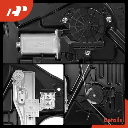 A-Premium Front Passenger Side Power Window Regulator with Motor (6-Pin) - style: Front Passenger Side (RH)