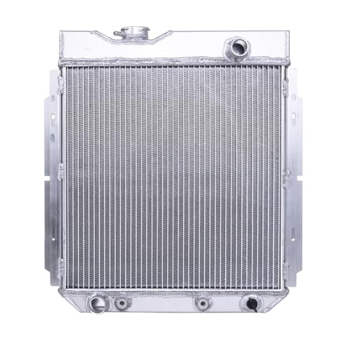 Rayten Radiator Compatible with 1960-1965 Ford Falcon 2.4L 2.8L L6 & 1964-1965 Ford Falcon Sedan Delivery 2.8L 3.3L L6 & 1965-1966 Ford Mustang 2.8L 3.3L L6 & 1960-1965 Mercury Comet 2.8L 3.3L L6 - size: RAD:1463