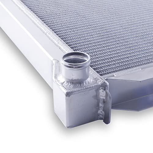 OHOB-COOL 3 Row Full Aluminum Radiator For 1971 1972 1973 Ford Mustang Fairlane Torino LTD, Mercury V8 5.0 5.8 6.4 7.0L - size: 71-73 ford