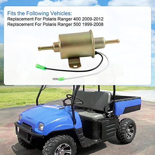 JDMSPEED New Fuel Pump Replacement For Polaris Ranger 400 500 1999-2012 Replaces 4011545 4011492 4010658 4170020 E11005 Electric Fuel Pump