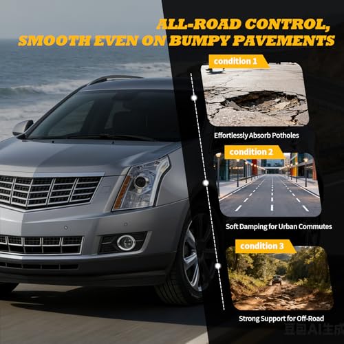 Front Shocks Absorber Struts Electric Compatible with SRX 10-16 - size: Front Shocks Absorber