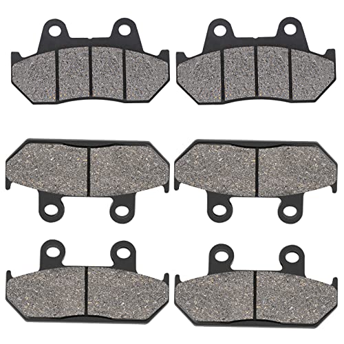 AHL Semi-metallic Front and Rear Brake Pads Set for Honda GL1500 Goldwing (All models) 1988-2000