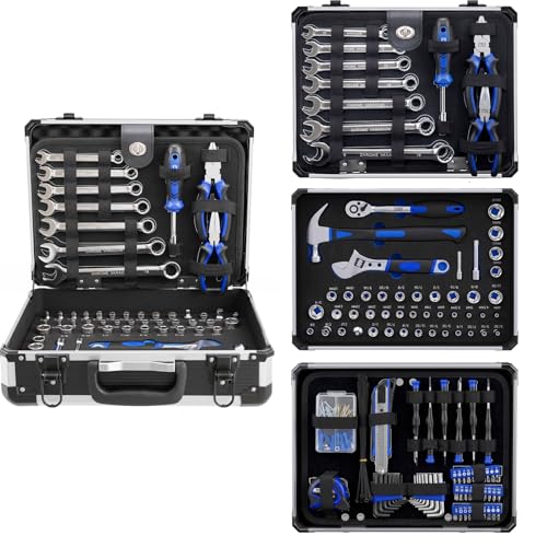 Prostormer Mechanic Tool Set, 219-Piece Basic Hand Tool Kit