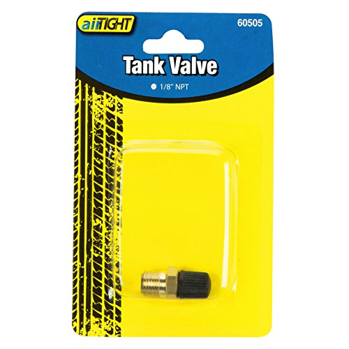 Performance Tool 60505 1/8 in. NPT Compressed Air Tank Valve - style: Tank Valve (1/8" NPT )