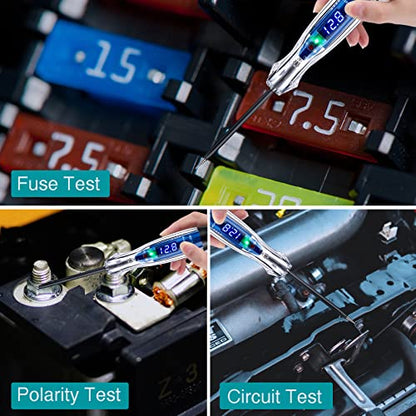 AWBLIN Automotive Test Light 3-60V DC Digital LED Circuit Tester