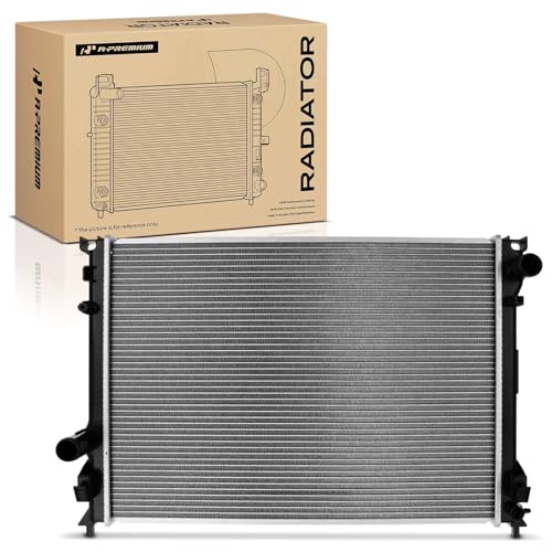 A-Premium Engine Coolant Radiator Assembly Compatible with Dodge, Chrysler