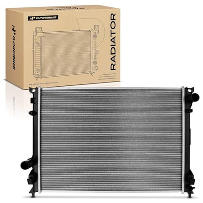 A-Premium Engine Coolant Radiator Assembly Compatible with Dodge, Chrysler