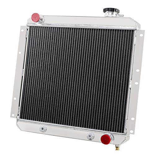 ALLOYWORKS 3 Row Aluminum Radiator for 1960-1984 Toyota Land Cruiser FJ40 FJ45 3.9/4.2L