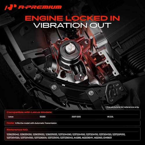 A-Premium Engine Motor and Transmission Mount Kit, with Torque Strut Mount