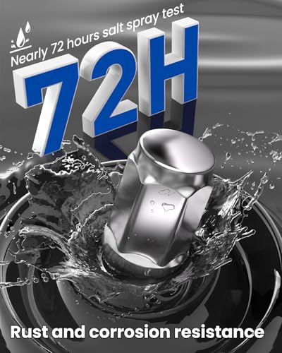 GAsupply 12x1.25 Lug Nuts 20pcs, Chrome 1.38" Tall 3/4" 19mm Hex, Cone Seat - color: Silver, size: M12x1.25, style: 20pcs - 1.38" Tall