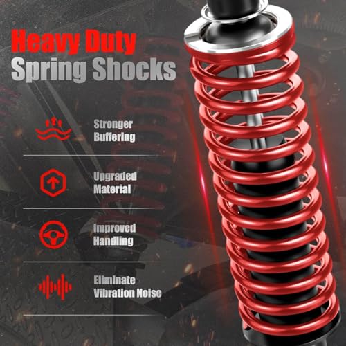 Golf Cart Shocks HD Coil Spring for EZGO TXT Medalist 1994-Up Front or Rear