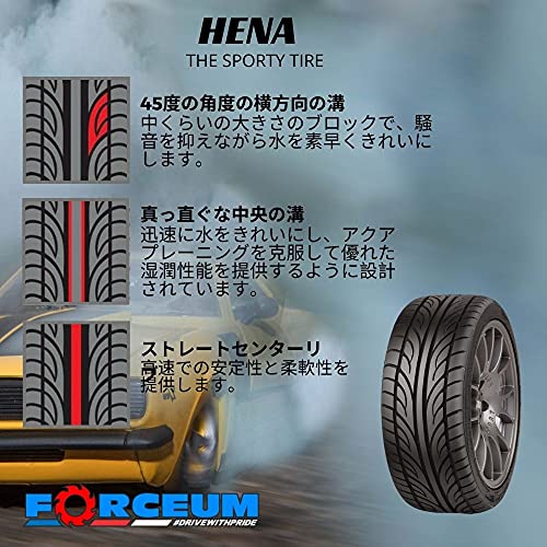 Forceum HENA UHP All Season 225/55R16 99W XL Passenger Tire - size: 225/55R16