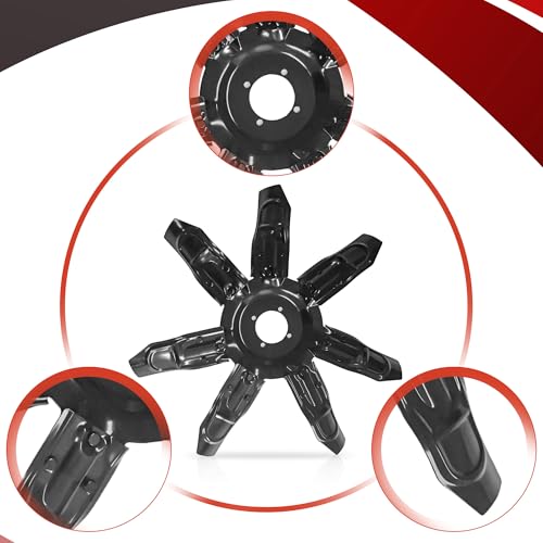 PartsFlow 620-066 Engine Radiator Cooling Fan Blade For 1994-2002 Dodge Ram 2500/Ram 3500 For 1990-1993 Dodge D250/D350/W250/W350 - color: For Dodge Ram