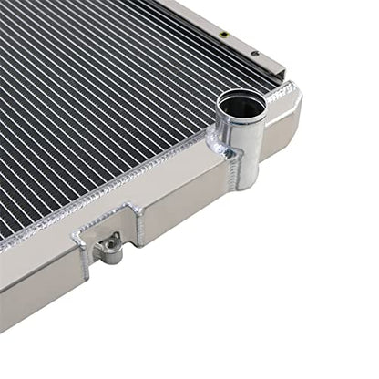 Full Aluminum Radiator compatible with 1997-2003 Mitsubishi Fuso Trucks FE FG FH 3.9L L4 2 Row Core Radiators