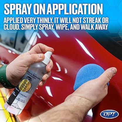 Optimum Opti-Seal Polymer Paint Sealant Spray for Automotive Paint and Interior Car Detailing, Includes Detailing Applicator Pad (8 oz) - size: 8 oz.