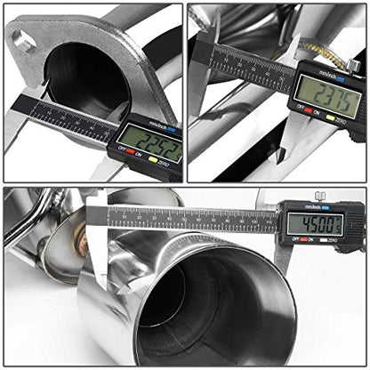 Auto Dynasty 4.5" Clamp-On Catback Exhaust Tip System For 09-19 Nissan 370Z