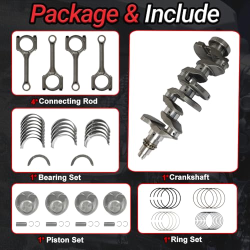 G4NC 2.0 Crankshaft with Connecting Rods & Piston Set 2012-2019 - color: QD-Cra-G4NC-001