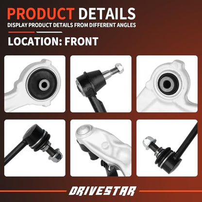 Front Lower Control Arms Ball Joints 8PCS for Nissan - size: CAK1052