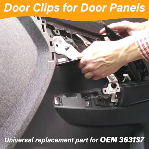 50 PCS Nylon Door Trim Panel Retainer Clip, Interior Door Panel Clip