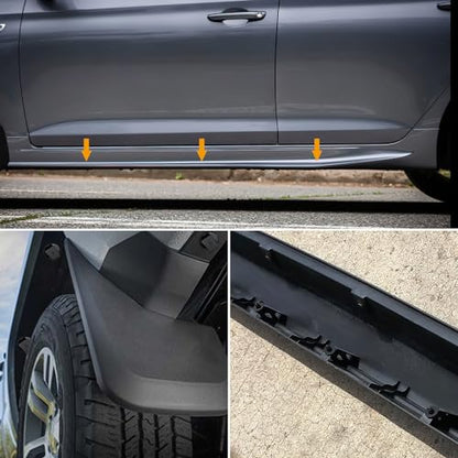 GOOACC 25pcs Rocker Panel Moulding Clips with Sealer - color: 25pcs Rocker Panel Moulding Clips