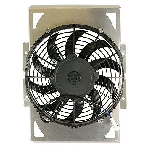 DB Electrical Radiator Fan Assembly for Yamaha Rhino 450 YXR450F 2004-2009