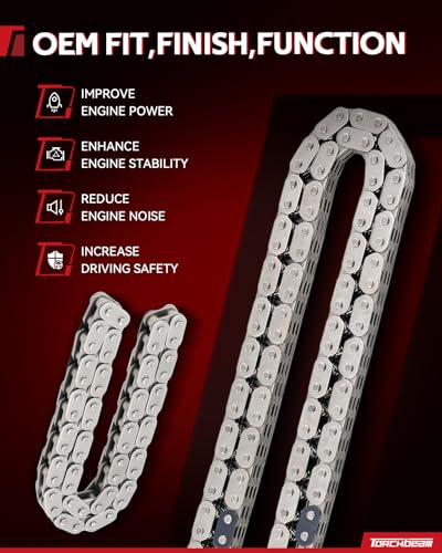 Torchbeam Timing Chain Kit for 1997-2010 Ford Explorer, OE # 76117 - size: 2L2Z-6K297-AA