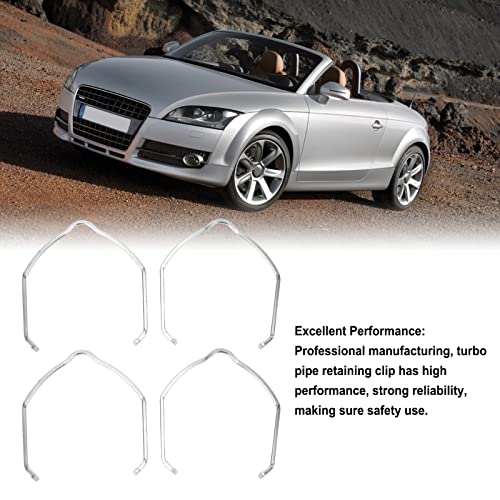 Keenso 1J0145769H Intercooler Hose Retaining Clip,4pcs Hose Holding Clamp C Class E Class